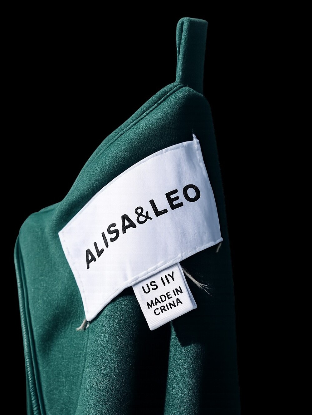 Alisa & Leo Emerald Sequin Mermaid Formal Gown Prom Dress One Shoulder 11Y - Picture 6 of 14